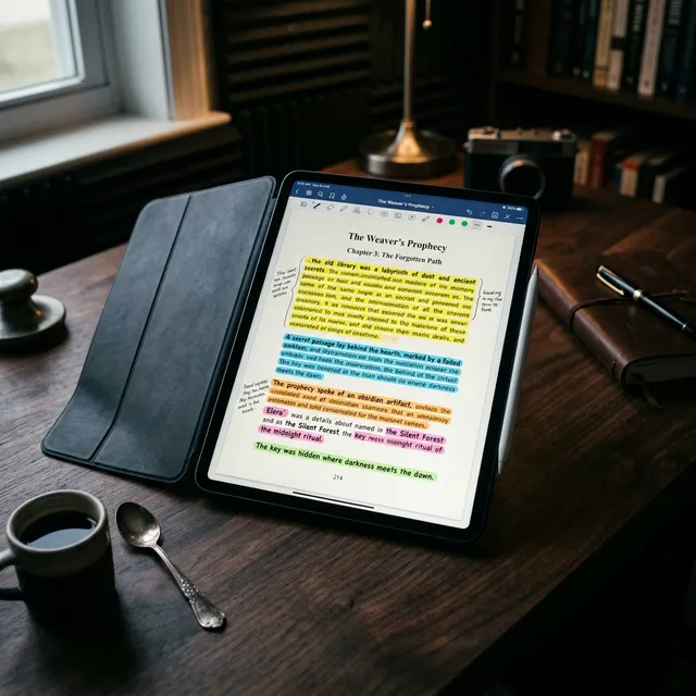 Manuscript Prep on iPad